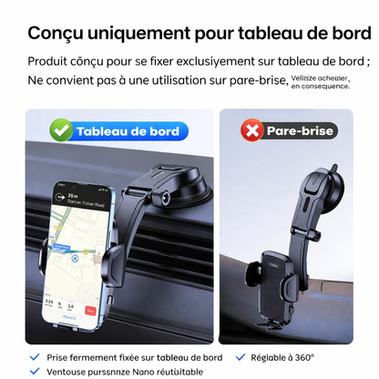 Support téléphone 360°